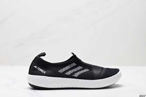 公司级Adidas Terrex Boat Sl H.Rdy 户外功能 防滑耐磨平衡轻便 低帮 阿迪达斯男子户外运动鞋 脚感舒适 旨在适合徒步和野营旅行 搭载舒