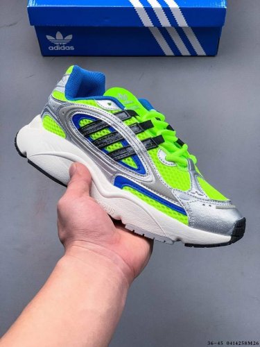 集图 公司级！Adidas Ozmillen阿迪达斯复古低帮缓震运动跑鞋 0414258M26