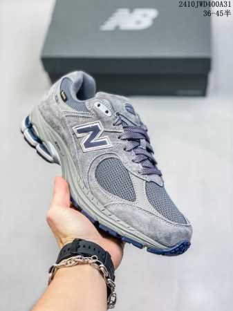 New Balance ML2002 复古休闲跑步鞋 最新出的2002R系列，鞋款延续了经典科技，升级版N-ERGY缓震物料机能与材质上脚太舒适了，鞋面的柔软麂 - 点击图像关闭