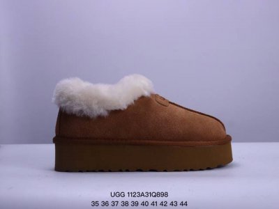 公司级ugg 绒面 英伦风厚底增高柔软舒适 日常通勤 加绒保暖 雪地靴 尺码:35-44 Xm1123Q898