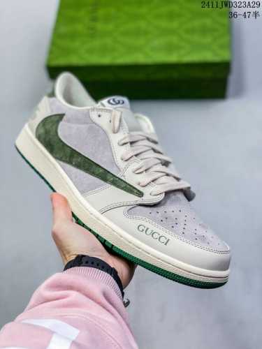 海外爆款限量发售！公司级 Nike Sb Dunk Low“古驰联名 米黄黑提花勾” 周年高端定制 低帮休闲板鞋 定制鞋盒 大厂纯原品质出货 超高清洁度 皮料切