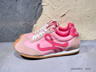 250 #新品上市实拍 配件丢失扣10 罗意威Loewe Ballet Runner 2.0 Sneakers 芭蕾舞2.0系列阿甘复古风德训薄底百搭休闲运动鞋