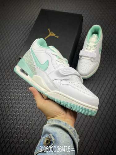 公司级耐克nike Air Jordan Legacy 312 Low”White Pine Green“乔丹最强三合一混合版本低帮文化休闲运动篮球鞋 货号:H