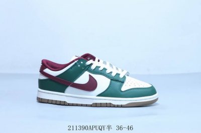 耐克 Nike Sb Dunk Low Pro 复古低帮 休闲运动滑板板鞋 白绿 211390Apuqy半 36-46