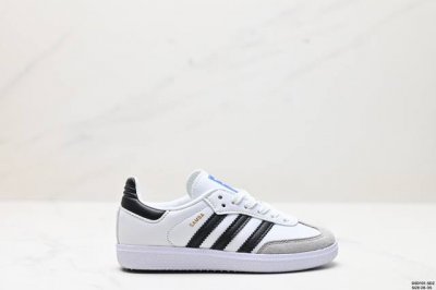 童鞋阿迪达斯三叶草adidas Originals Samba Og 桑巴舞系列绅士德训足球风百搭低帮休闲运动板鞋 货号:Bb6969 尺码:28-35 id: