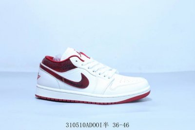 乔丹Air Jordan 1 Low Aj1 乔1低帮复古文化休闲运动篮球鞋 310510Adooi半 36-46
