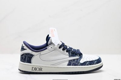 公司级Aj1倒勾Travis Scott X Air Jordan 1 ” Reverse Mocha “ Aj1乔1 Ts 闪电 联名倒钩 低帮文化篮球鞋 完
