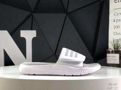 阿迪达斯 Adidas Alphabounce Slide 运动沙滩室内外拖鞋、 货号：Fz0387 尺码：36-45 Ajf Cf