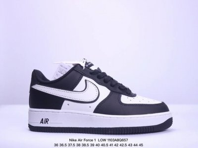 36-45真标半码 耐克 Nike Air Force 1 LOW 空军一号百搭休闲运动板鞋。 XM1103Q657