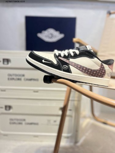 公司级头层皮乔丹Air Jordan 1 Low Aj1低帮系列篮球鞋 官方同步配色 原装级产物 #拒绝公底 立体鞋型 细节完美 高清洁度Xs As766171