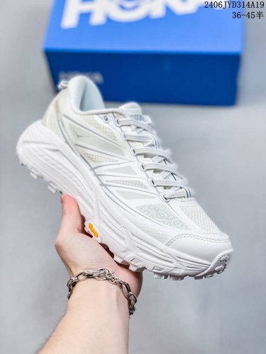 Hoka Mafate Speed 2 超轻厚底轻量山地跑步鞋 原装轻量化材料fresh Foam 超轻量中底全部用料过3C认证 滚动平衡科技减少33%能量消耗