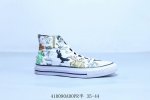 Converse匡威新款1970S高帮百搭女子运动休闲帆布鞋休闲鞋 汤姆猫 货号 A15113C 410090Adopr半 35-44