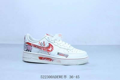耐克 Nike Air Force 1 Af1耐克 低帮 空军一号休闲板鞋 街头花朵 货号 Dm6868-095 522 Adewe半 36-45