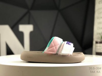 fila斐乐 Donut 摩登系列 厚底休闲防滑一字 拖鞋 货号:F12W22 3Ags 尺码:35.5-39 ka