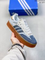 阿迪达斯三叶草Adidas Originals Sambae M桑巴舞系列绅士德训足球风百搭低帮休闲运动板鞋 尺码：见图 编码：04Jjd435A16