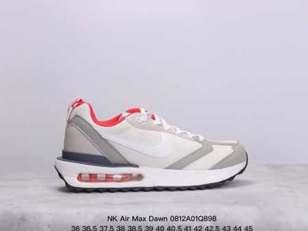 nk Air Max Dawn 黎明系列低帮气垫百搭休闲运动慢跑鞋 采用柔软翻毛皮和透气梭织材料打造利落鞋面 中底和鞋跟融入现代感线条设计 兼具复古风格与时尚魅 - 点击图像关闭