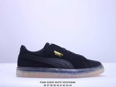 彪马PUMA SUEDE SKATE 低帮复古轻便透气防滑减震休闲鞋 时尚男女士板鞋潮运动鞋 货号：352634 尺码: 36-44 XM102 46 - 点击图像关闭