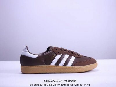 公司级阿迪达斯三叶草adidas Originals Samba Og 桑巴舞系列绅士德训足球风百搭低帮休闲运动板鞋 货号:Ig1987 尺码:36 36.5