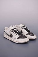 nike Sb Dunk Low Lv联名 纯原大厂出品 极力推荐 原装头层材料 独家版型蒸餾加工 帶來的是更好的视觉和脚感体验 大厂纯原品质出货 清洁度 电绣