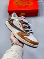 海外爆款限量发售！公司级 Travis Scott X Fragment Design X Jordan Air Jordan 1 Low Og Sp “古驰联