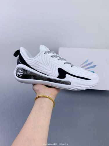 安德玛Under Armour Curry Flow 12 ”Podium Blue“斯蒂芬 库里12代专业室内低帮文化休闲运动篮球鞋 Size：如图 编码：
