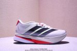 公司级Ad Adizero Boston 13 夏季透气网眼竞速跑鞋 Js4939 融合Lightstrike和Lightstrike pro技术 采用乙烯 乙