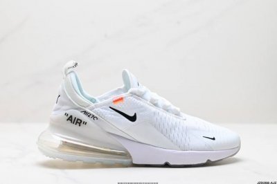真标耐克Nike NIKE AIR MAX 270 FLYKNIT 混合科技 透气后掌半气垫慢跑鞋 兼具非凡优质外观和出色穿着体验！性能出众的一双透气鞋面后置半