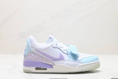 公司级三合一最强合体，多种新配色回归耐克nike Air Jordan Legacy 312 Low”White Grey Fog Blue Red“乔丹最强三