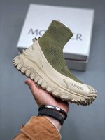 Ok版 Moncler 盟可睐 蒙口 Trailgri 针织鞋面户外鞋 中底内置全掌碳板 支撑性能拉满 侧边3M反光带 鞋底搭载vibram外底提供超强的抓地力