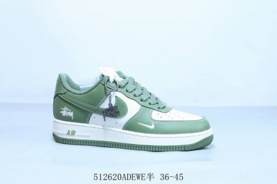 耐克 Nike Air Force 1 Af1耐克 低帮 空军一号休闲板鞋 联名 货号 Bb1616-301 512620Adewe半 36-45