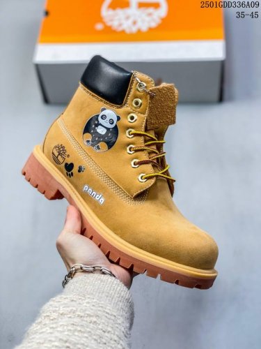 熊猫限定 广东原厂 添柏岚 天伯伦 Timberland 经典款高帮 七孔男码10061 六孔女码10361 中山宝元原渠道生产 顶级工艺全新升级 堪称正品复印