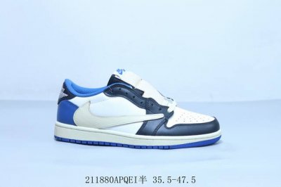 乔丹Air Jordan 1 Low Aj1 乔1低帮复古文化休闲运动篮球鞋 倒勾 211880Apqei半 35.5-47.5