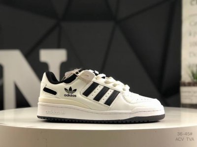 真标带半码 阿迪达斯 Ad Forum Low Og 低帮百搭潮流休闲运动板鞋 全套原纸板楦头开发 市场最新版 头层皮料加持 以复古篮球鞋的外形为基础 采用皮革