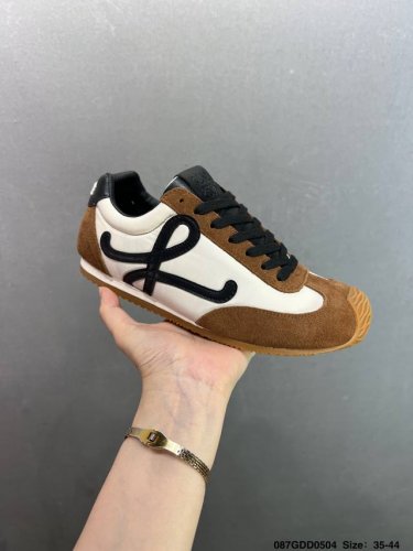 公司级罗意威 Loewe 2025 Ballet Runner 早春新款爆款芭蕾舞鞋 不对称鞋头造型 外贸出口订单 广东原厂 作为Loewe的标志性设计 超柔软
