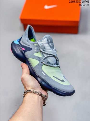 真标带半码 nike 耐克free Rn Flyknit 赤足5.0透气超软轻便徒步运动跑步鞋 08Jdd345A06
