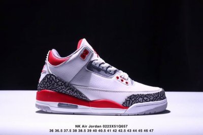 公司级Nk Air Jordan 3 Retro 原装配色 性价比Aj3 同价区间无对手 #原装头层材料 用料绝不含糊 #正确荔枝纹路 客供原厂磨具 清洁度 电