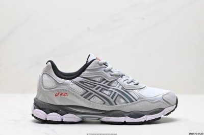 公司级asics 亚瑟士gel-Nyc透气网眼鞋面配合部分合成革材质 采用全新ahar+橡胶材质 更加耐磨 货号:1201A789-750 尺码:36 37 3