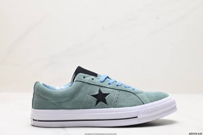 公司级converse One Star Suede Low 麂皮 经典百搭 防滑耐磨轻便 低帮 帆布鞋 货号: 477C 尺码:35.5 36 36.5 37