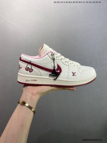 公司级Air Jordan 1 Low Aj1 乔1 联名 高端定制 低帮复古篮球鞋 #定制鞋盒 大厂纯原品质出货 超高清洁度 皮料切割干净无任何毛边 细节完美
