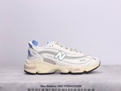 公司级原楦原纸版开发版型#小红书穿搭款式，Nb新百伦new Balance 1000 系列低帮复古老爹风休闲运动跑步鞋 货号:M1000Wa 尺码:36 37