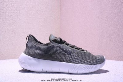 nike Free 2025 耐克新款飞织面 透气缓震运动跑鞋 官方同步出货 飞织鞋面提供出色的弹性和支撑力鞋底融入凹槽设计 塑就柔韧灵活性 令运动自由无拘加厚