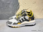 阿迪达斯三叶草 Nite Jogger 经典运动跑鞋 夜行者 复古跑鞋原厂材料 原厂大底 私家独模 网布搭配麂皮拼接打造鞋面 极具复古风格鞋头及鞋跟点缀3M反光