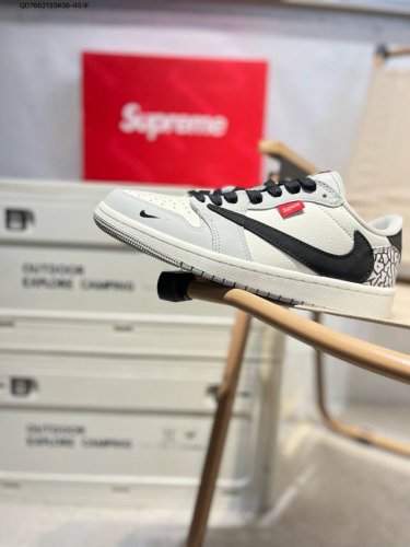 公司级头层皮乔丹Air Jordan 1 Low Aj1低帮系列篮球鞋 官方同步配色 原装级产物 #拒绝公底 立体鞋型 细节完美 高清洁度Jh6089 Qd76