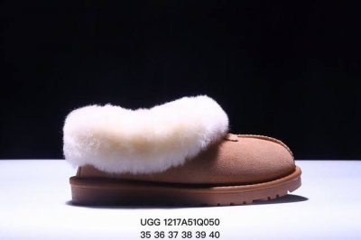 Ugg雪地靴女短靴皮毛一体年新款百搭中筒防水冬季棉鞋子 Xm1217Q050