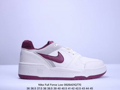 真标nike耐克full Force Low情侣款复古潮流减震休闲低帮运动板鞋fz5054-161 Xm0926Q770