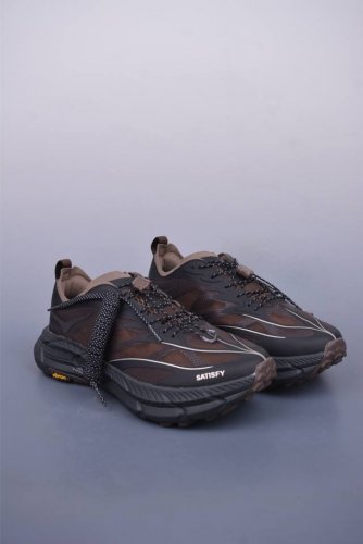 Satisfy Xhoka One One Mafate Speed 4 低帮专业越野跑步鞋 实拍首发 此球鞋继承了Hoka的经典越野鞋型Mafate Spee