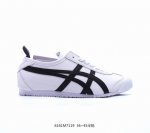 Onitsuka Tiger Mexico 66 百搭单品板鞋 Mexico 66是鬼冢虎旗下最经典的款式，李小龙最喜欢的一款训练鞋休闲鞋！鞋身特有的虎爪造型l