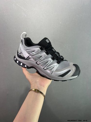 公司级Salomon Xa pro Xt-6 Expanse萨洛蒙户外越野跑鞋 鞋面采用Sensifit贴合技术 全方位贴合包裹脚型 鞋跟部鞋底牵引设计 提供强