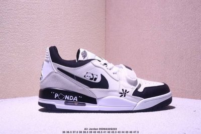 独家首发 独一无二 Air Jordan Legacy 312 双钩熊猫 特殊手绘 官方原版原盒 双重盒中盒 乔丹篮球鞋系列 号称 “最强三合一” 的Jorda
