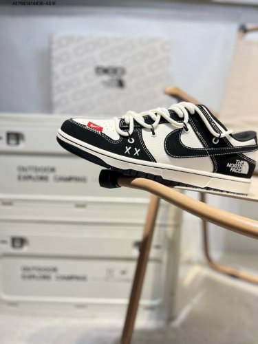 Nike Sb Dunk Low“北面联名” 周年高端定制 低帮休闲板鞋 定制鞋盒 超高清洁度 皮料切割干净无任何毛边 细节完美Yx5066 Ae7661414
